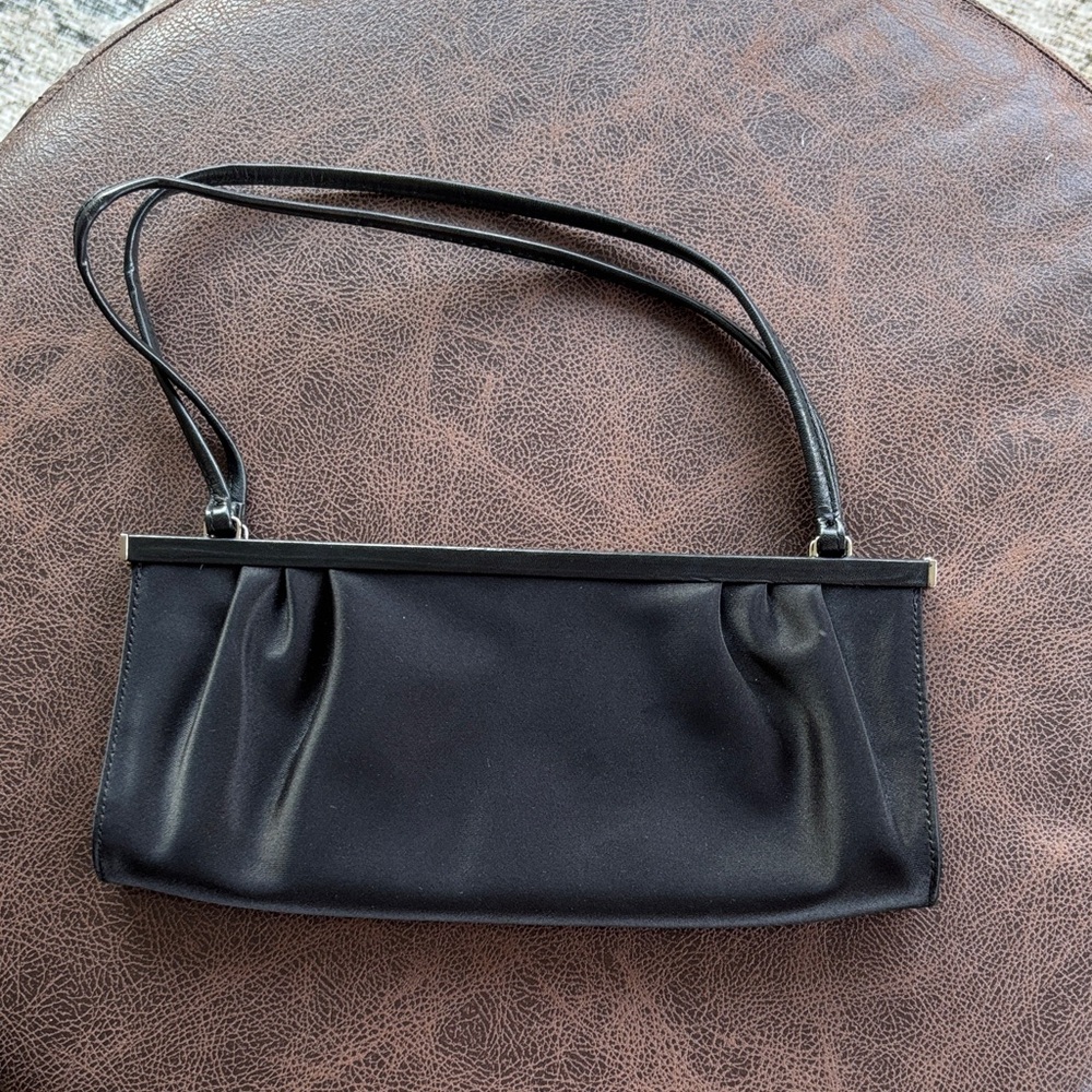 Banana Republic satin evening bag